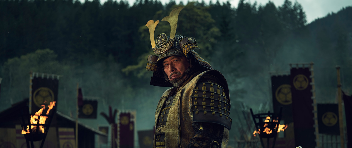 Scene from the Shōgun TV series